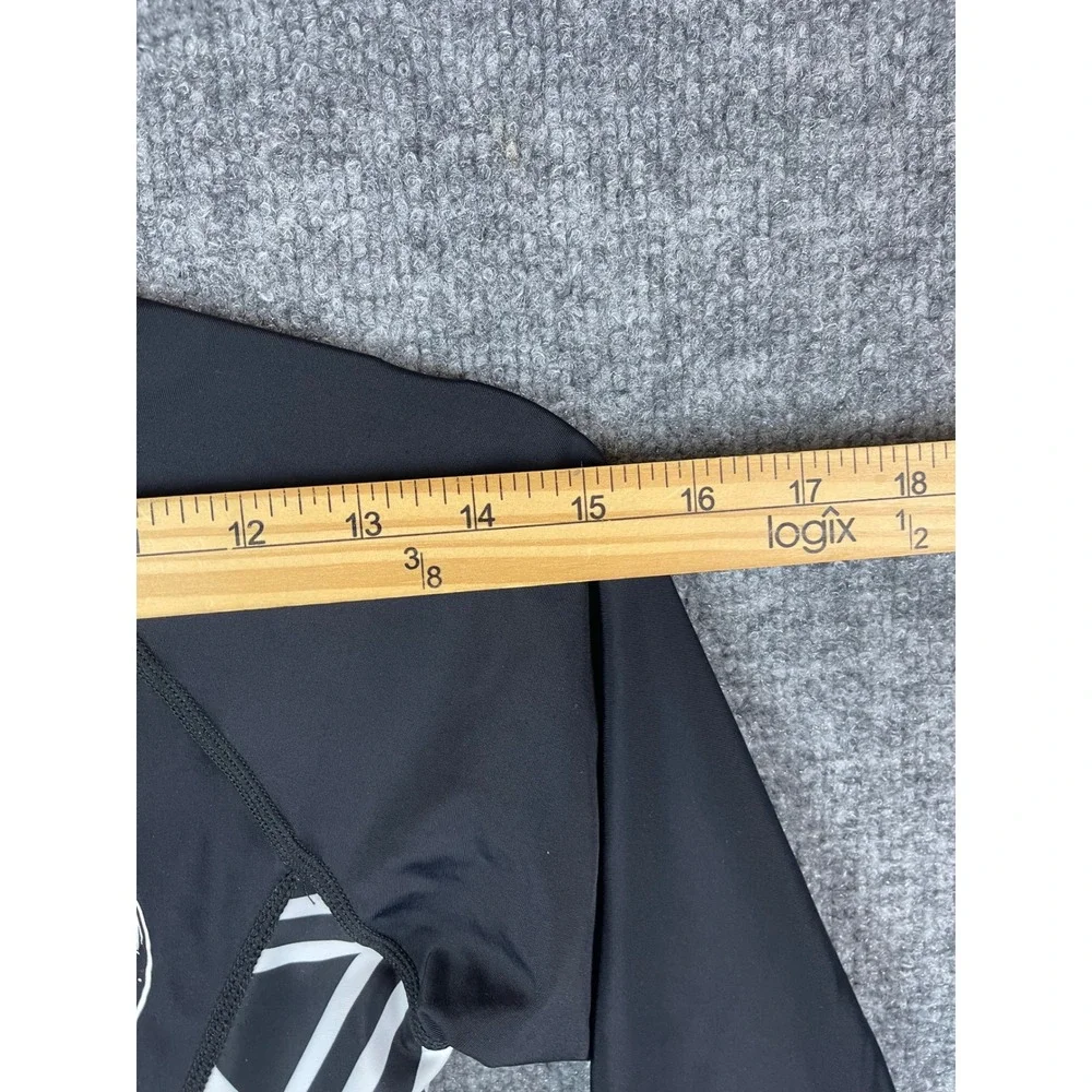 AXESEA One Piece Swimsuit Kids Size 4 Black Excellent Long Sleeve Rash Guard